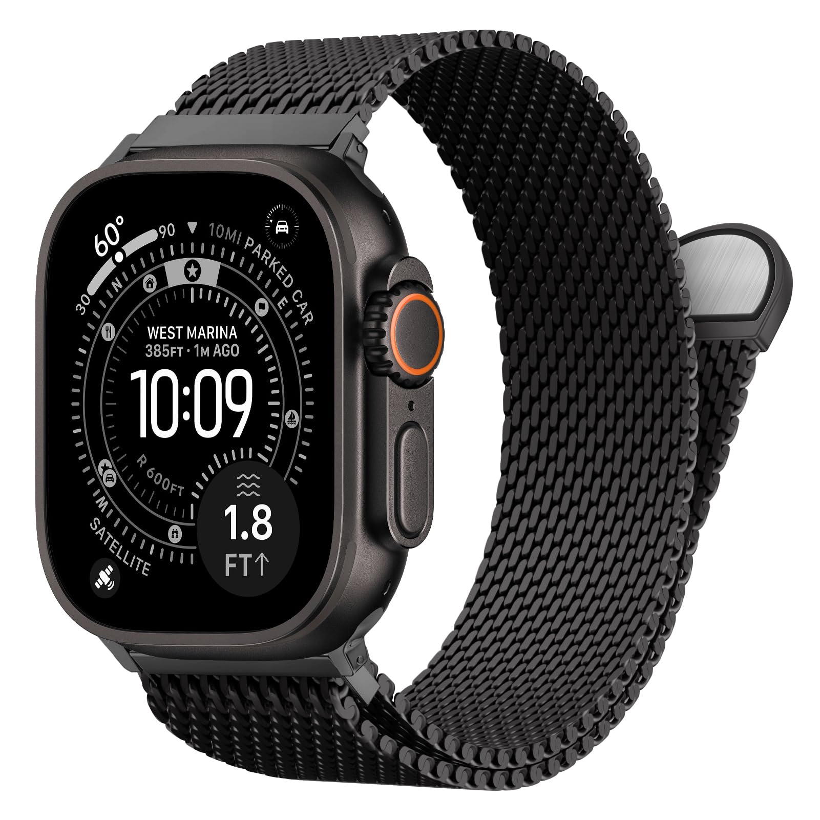 Mesh Coil Strip - Apple Watch バンド Ultra2 3 49mm