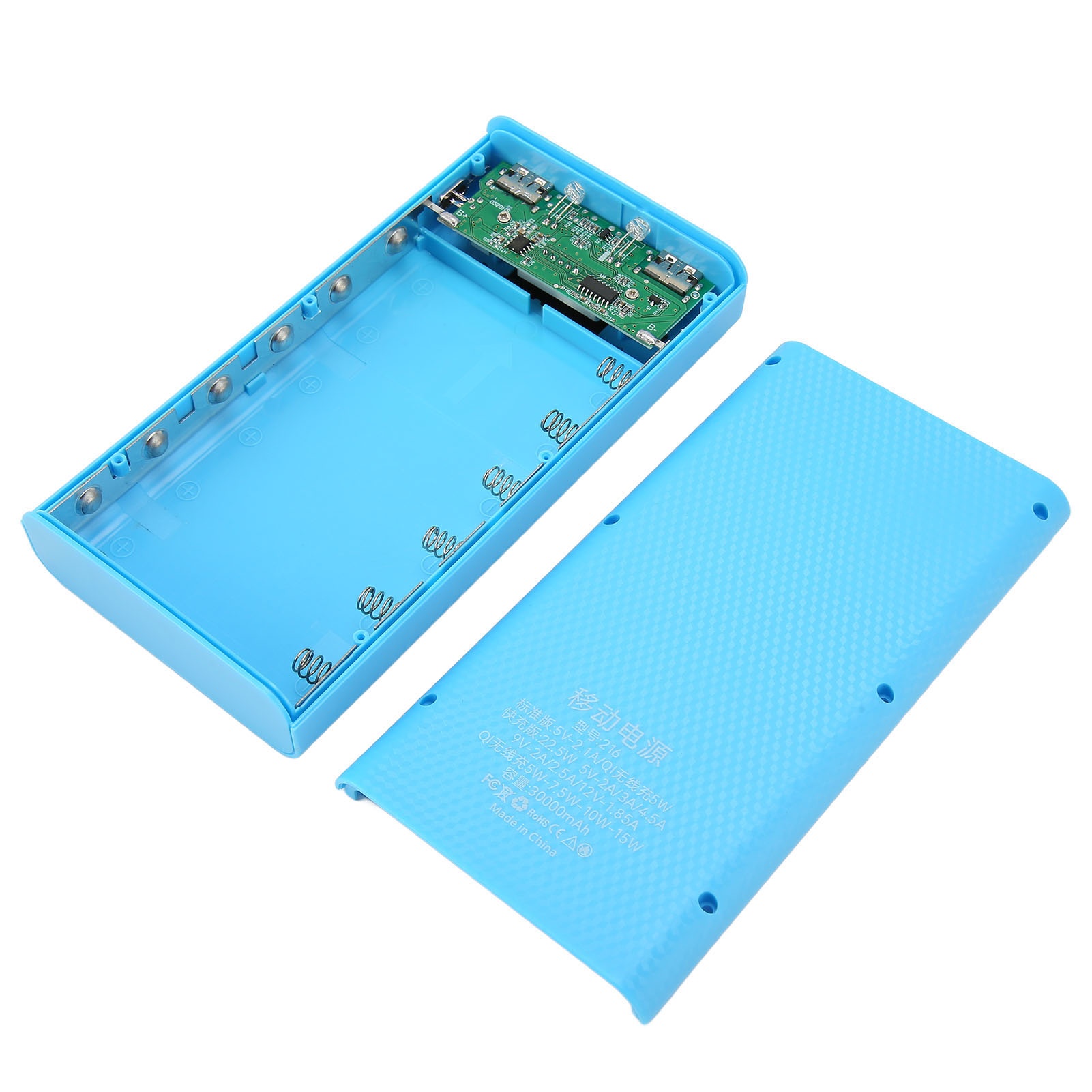 6x21700バッテリーパワーバンクケース 21700バッテ - Battery Case Storage のレビューと価格