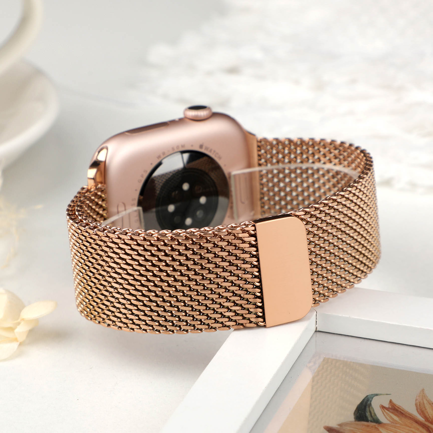 Apple Watch バンド Ultra2 3 49mm  - Mesh Coil Strip のレビューと価格