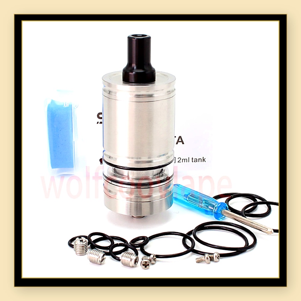 Wolfcoolvape Lindy RTA 5mlタンクア - Vaping Air のレビューと価格