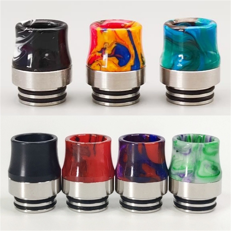 1PC/2PCS 810 ドリップチップステンレス鋼樹脂製ア - Drip Tip Resin のレビューと価格