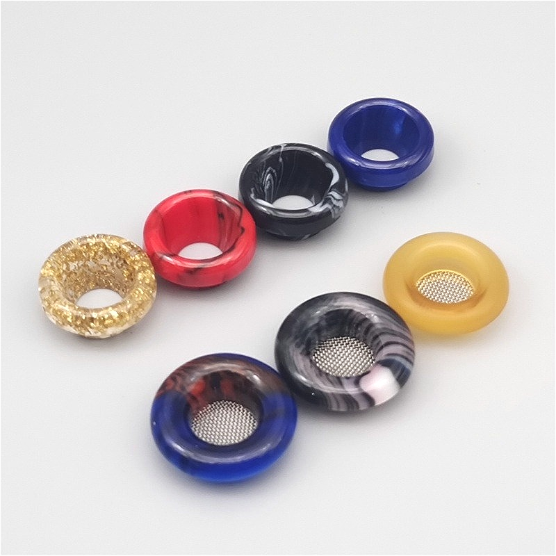 1PC 810 ショートスタイル樹脂ドリップノズルフィルター - Drip Tip Resin のレビューと価格