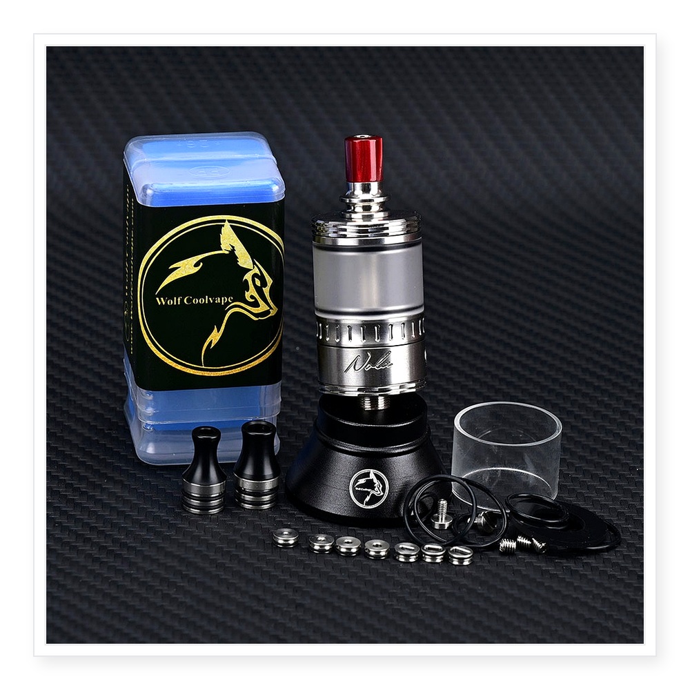 Wolfcoolvape NOLA RTA 3.2ml リビ - Vaping Air のレビューと価格