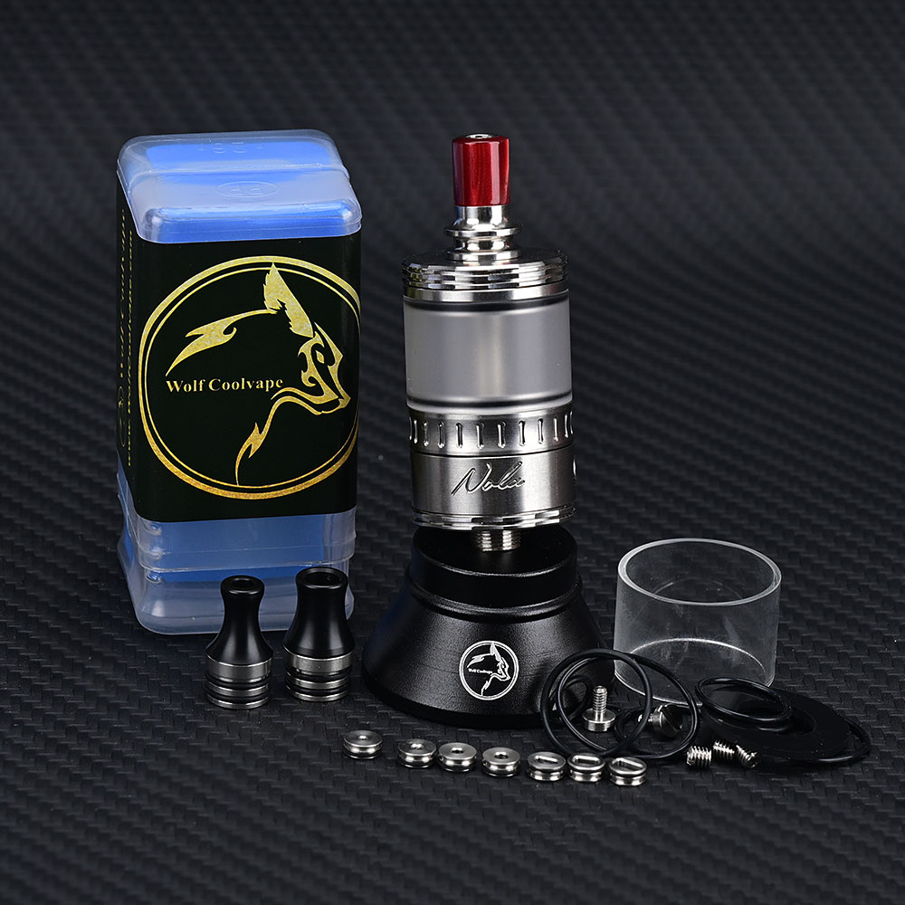 Wolfcoolvape NOLA RTA 3.2ml リビ - Vaping Air のレビューと価格