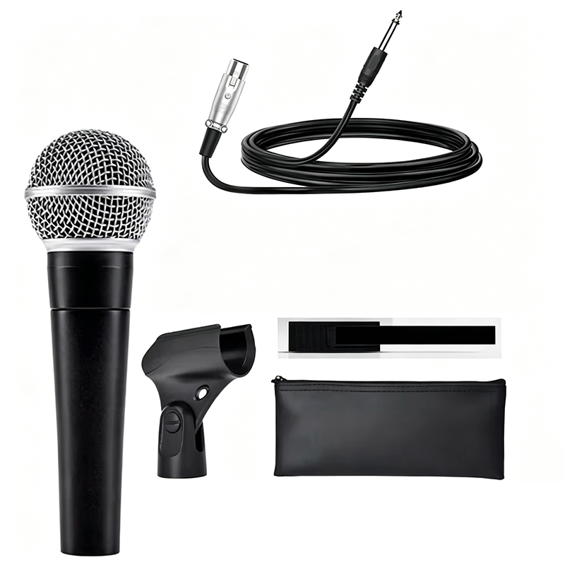 カラオケダイナミックマイクプロフェッショナル有線マイク PC - Shure Mic Sm58 のレビューと価格