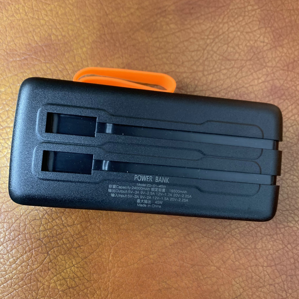 45 ワットパワーバンクケース Macbook 21700  - Battery Case Storage のレビューと価格